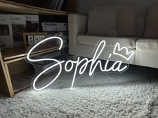 Custom LED Neon Sign – Bedroom Night Light for Gaming Setup & Home Decor