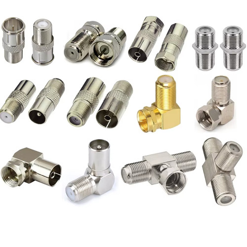 Right angle adapter plug - rf, to