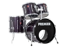 Premier APK 22" Drum Kit, Black Shadow