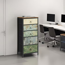 Metal Frame 5-Drawer Cabinet