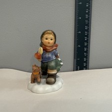 HUMMEL FIGURINE #BH 47/P BOY WITH CHRISTMAS TREE TITELED TANNENBAUM