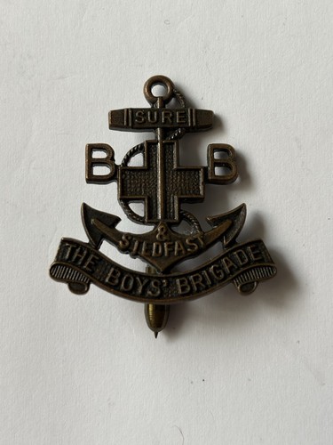 Old boys brigade badge - old,