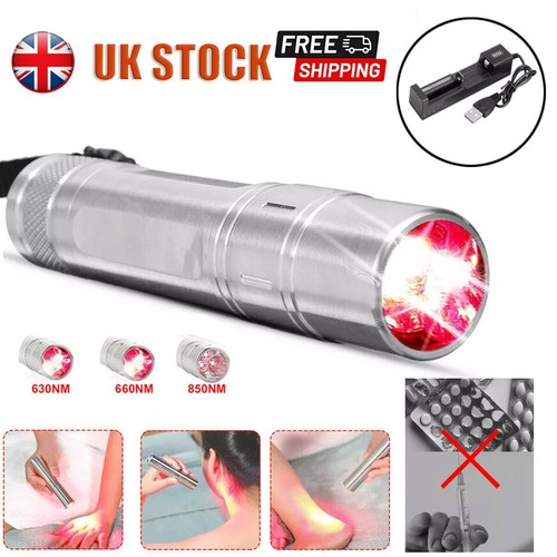 For pain relief 630 - , 850nm