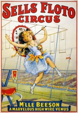 TZ67 Vintage High Wire Circus