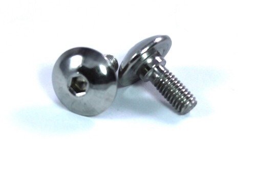 Stainless screws bolts - 2x,