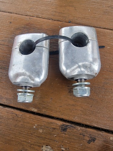 Motorcycle bar risers bars - 7/8,