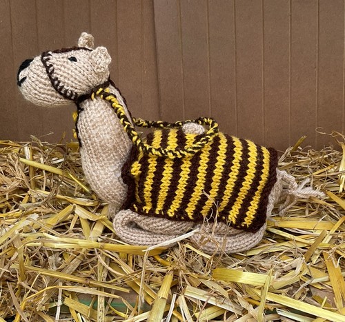 Hand knitted adult - hand,