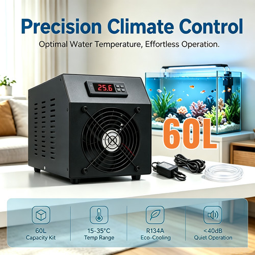 60l aquarium water chiller - aquarium,