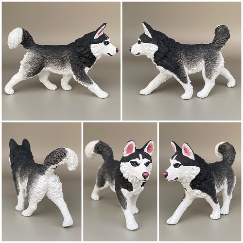 Ooak custom schleich husky - ooak,