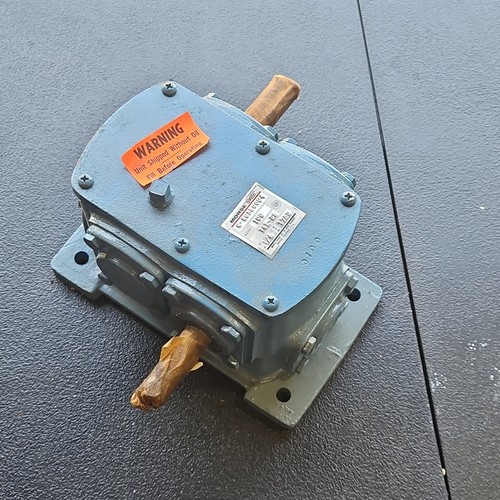 Morse worm gear - worm, speed