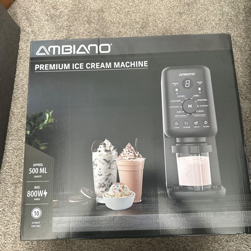 Ambiano ice cream maker brand - ambiano,