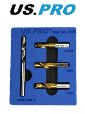 US PRO Spot Weld Drill Set 4PC