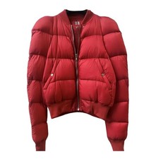 Rick Owens jacket red puffer
