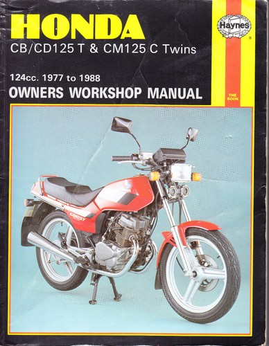 Honda cb125 cd125t cm125 - cd125t,