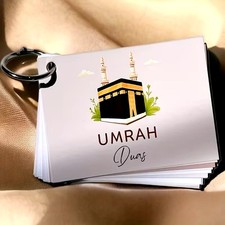 Umrah Dua Cards WITH FREE Lanyard ! 