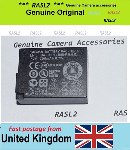 Genuine sigma battery - sigma, bp-51