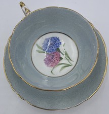Paragon Tea Cup & Saucer Blue