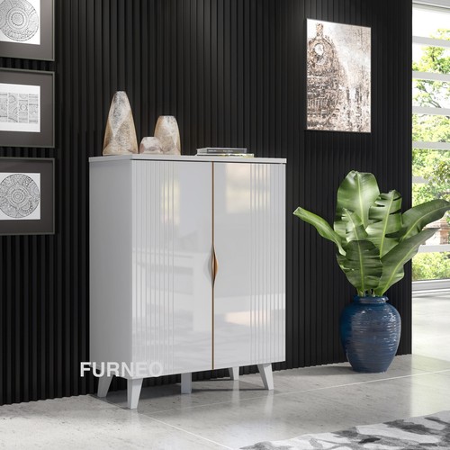 White sideboard cabinet modern - white,