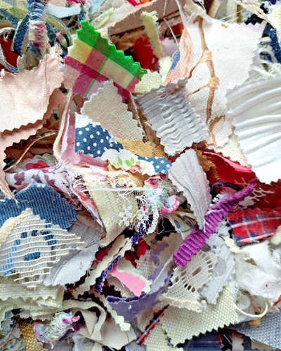 Fabric crumbs grab bag - crumbs,