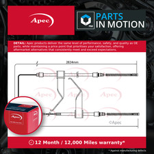 Handbrake Cable fits FORD