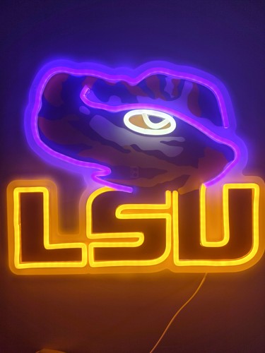 Lsu led neon light sign - neon,