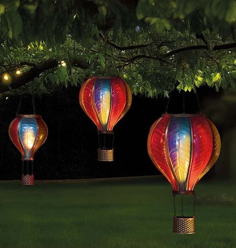 Flaming balloon solar powered - solar,