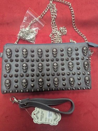 Metal skull chain long - chain,