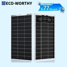 ECO-WORTHY Bifacial 200W 12V