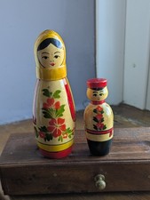Vtg Russian Hand Painted