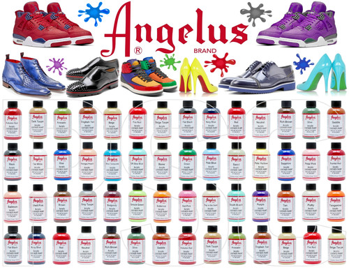 Angelus acrylic leather paint - acrylic,