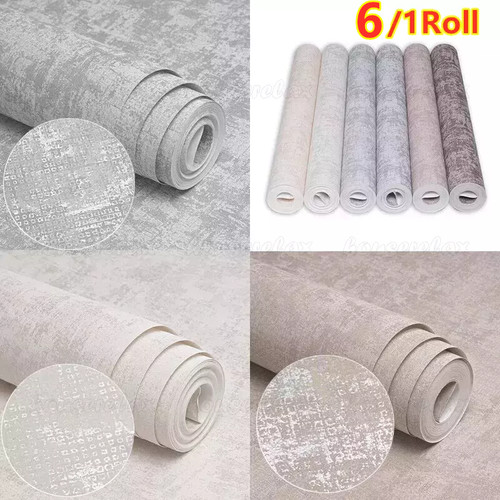 Concrete effect wallpaper - 6x,