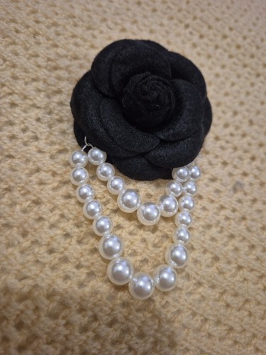 Fashion fabric flower brooch - fashion,