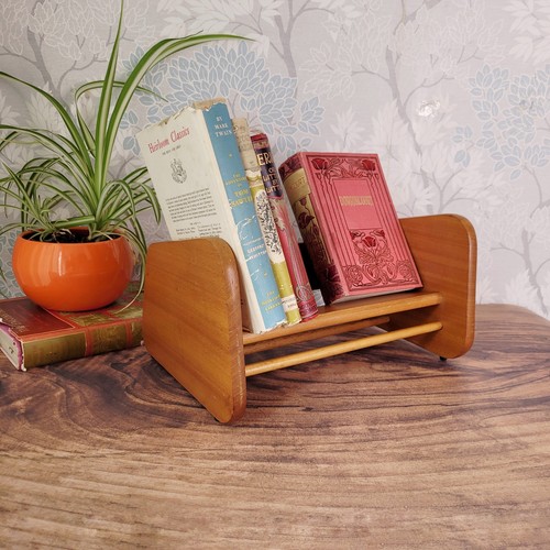 Vintage wooden desk book - wooden,