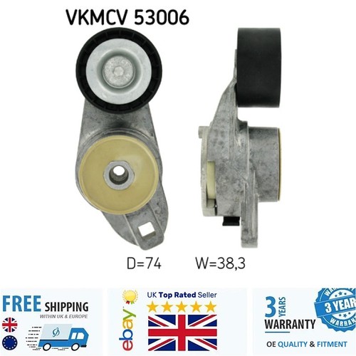 Ribbed belt tensioner for - v-ribbed,