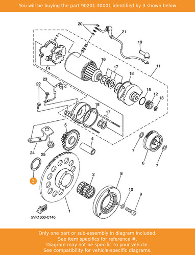Yamaha washer plate - yamaha, washer,