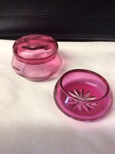 Vintage Cranberry Glass