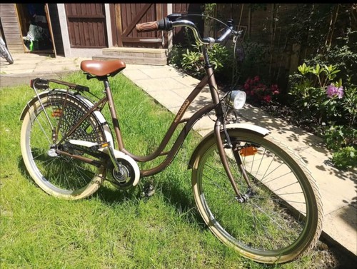Women bicycle town city bike - women's,