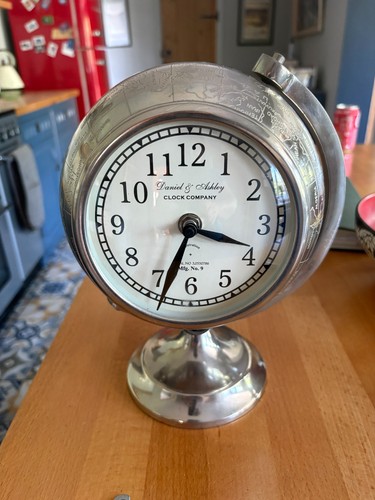 Daniel ashley globe clock - daniel,