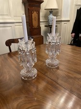 Pair of lead crystal Waterford