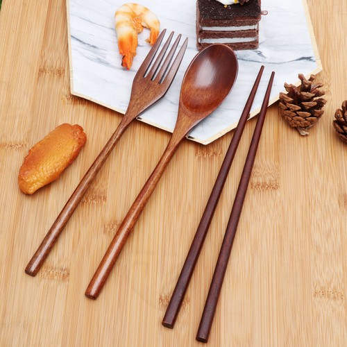 Spoon chopsticks set reusable - chopsticks,