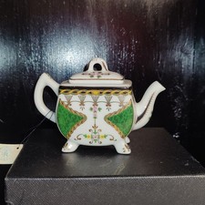 Miniature Porcelain Teapot