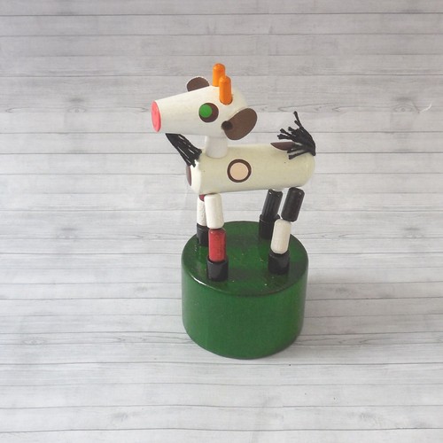 Push puppet billy goat farm - goat,