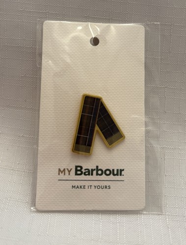 Barbour enamel pin badge - enamel,