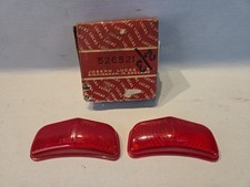 Lucas Red Light Lens (Pt. № L569) Various Vintage British Motorcycles Rear Lamp