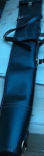 New sheep skin leather gun - new,