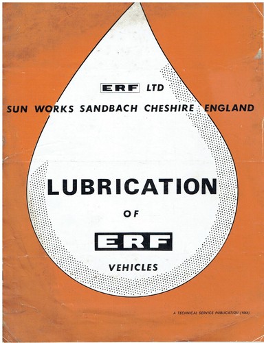 Erf series truck 1968 - erf,