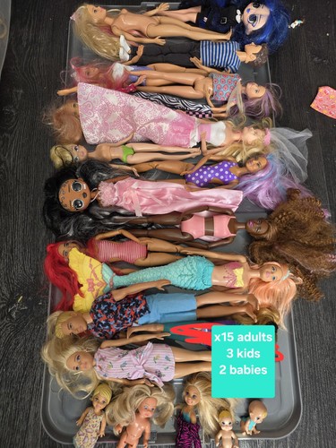 Barbie dolls bundle job - barbie, dolls.