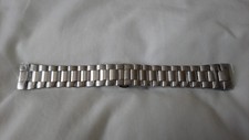 GENUINE ROAMER 22mm STAINLESS STEEL SILVER WATCH BRACELET strap
