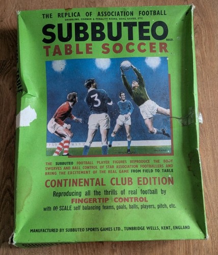 Subbuteo table soccer - table,