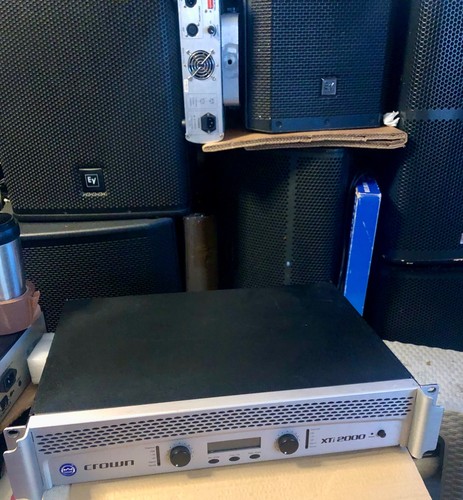 Crown xti 2002 channel 2000w - crown,